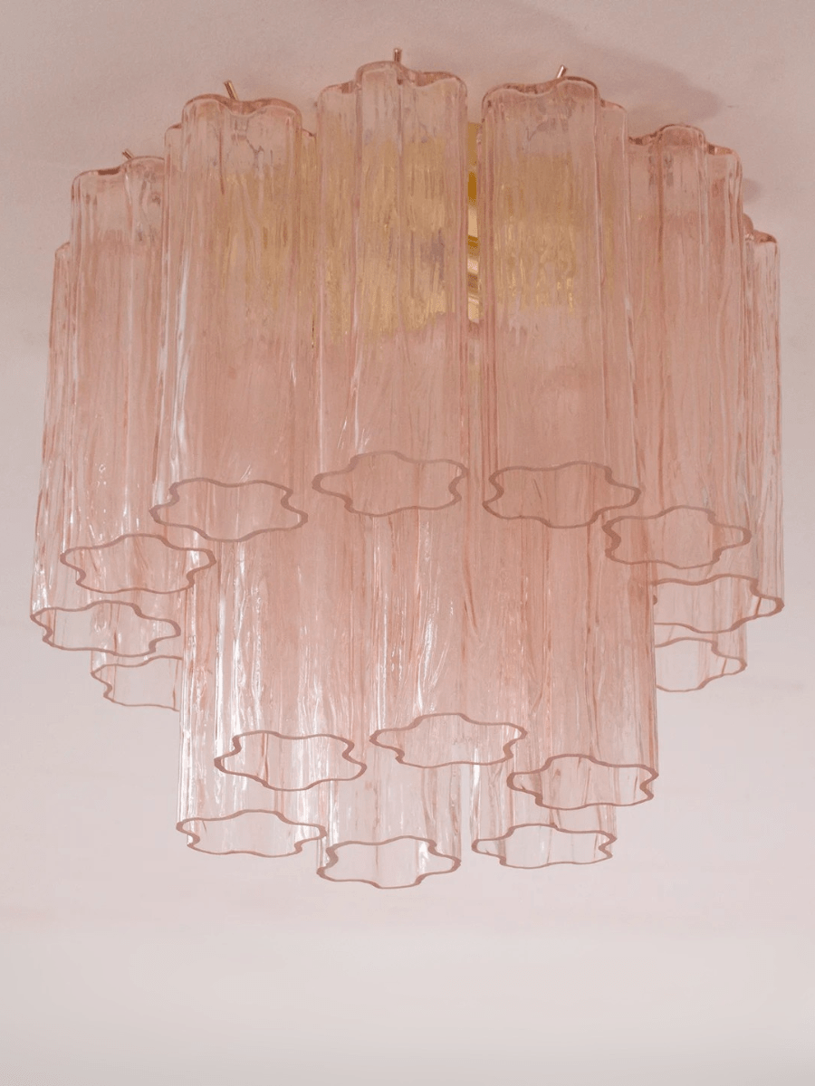 Murano Light Pink Tronchi Taklampe - Bellavé Studio