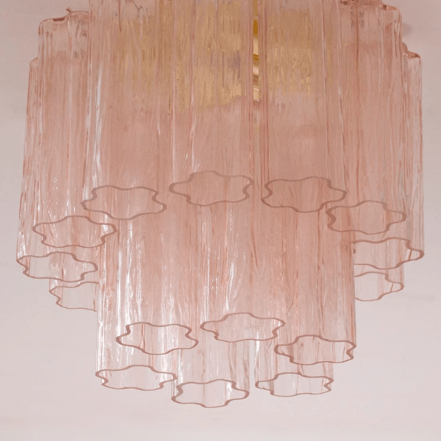 Murano Light Pink Tronchi Taklampe - Bellavé Studio