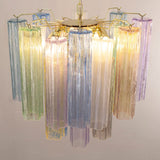 Murano Multi Tronchi Chandelier Ø53 - 24 Tubes - Bellavé Studio