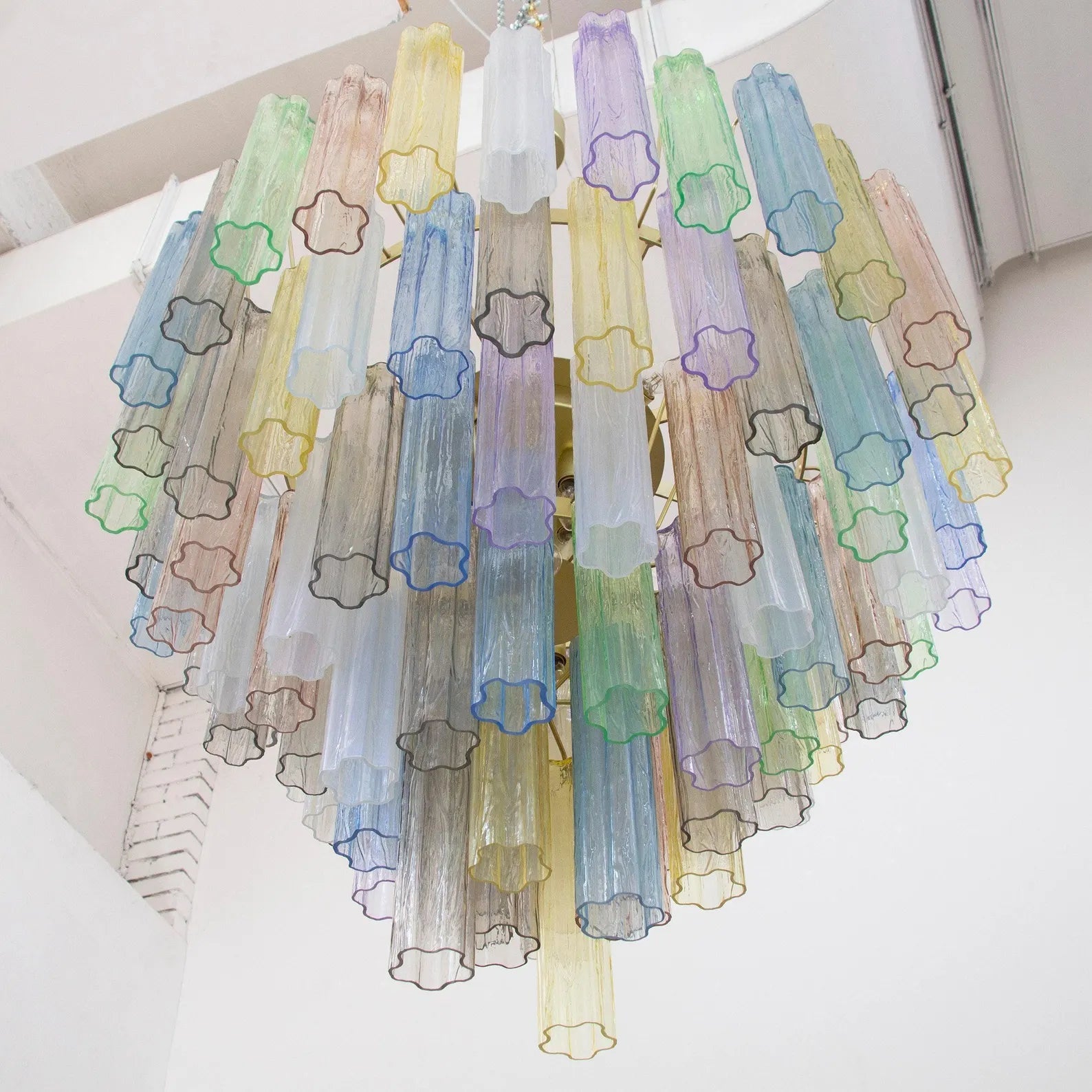 Murano Multi Tronchi Flush Chandelier Ø105 - Bellavé Studio