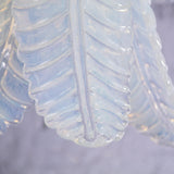 Murano Opal Foglie Chandelier Ø50 Opal - Bellavé Studio