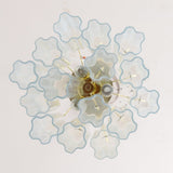 Murano Opal Tronchi Chandelier Ø36 - 15 Tubes - Bellavé Studio