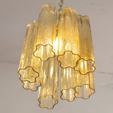 Murano Pagliesco Tronchi Chandelier Ø28 - 8 Tubes - Bellavé Studio
