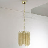 Murano Pagliesco Tronchi Chandelier Ø28 - 8 Tubes - Bellavé Studio