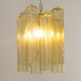 Murano Pagliesco Tronchi Chandelier Ø28 - 8 Tubes - Bellavé Studio