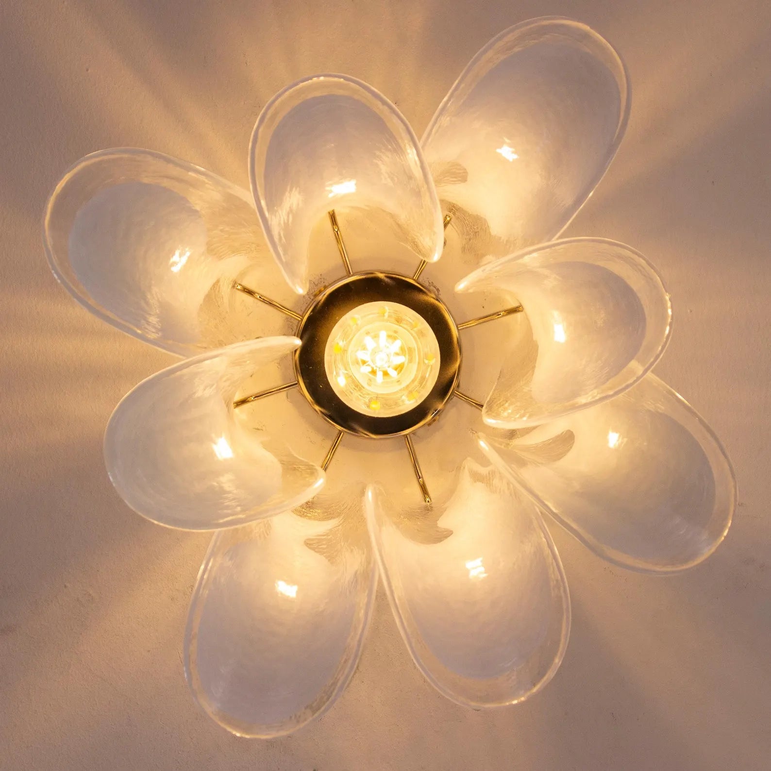 Murano Petali Taklampe Ø33 - Bellavé Studio