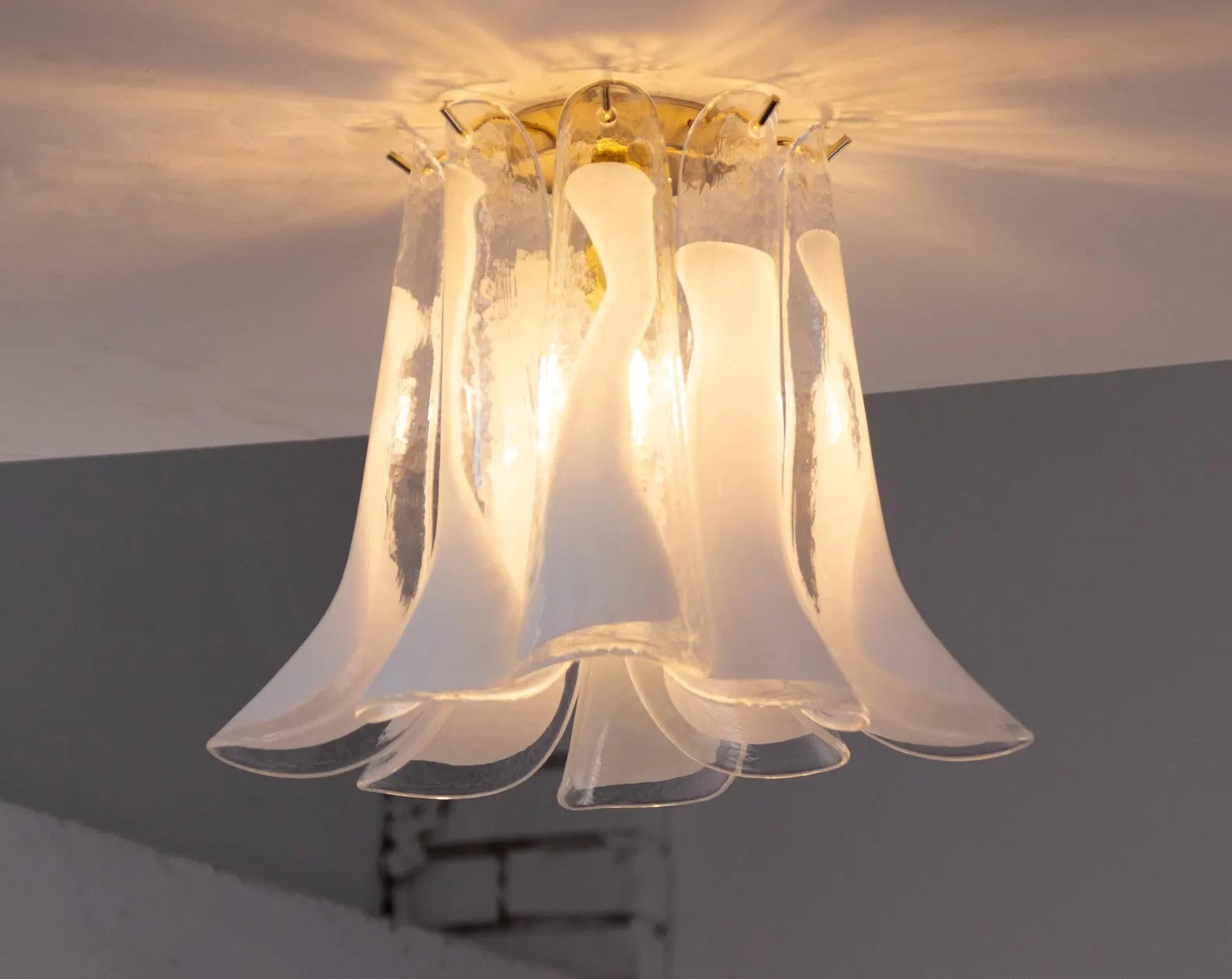 Murano Petali Taklampe Ø33 - Bellavé Studio
