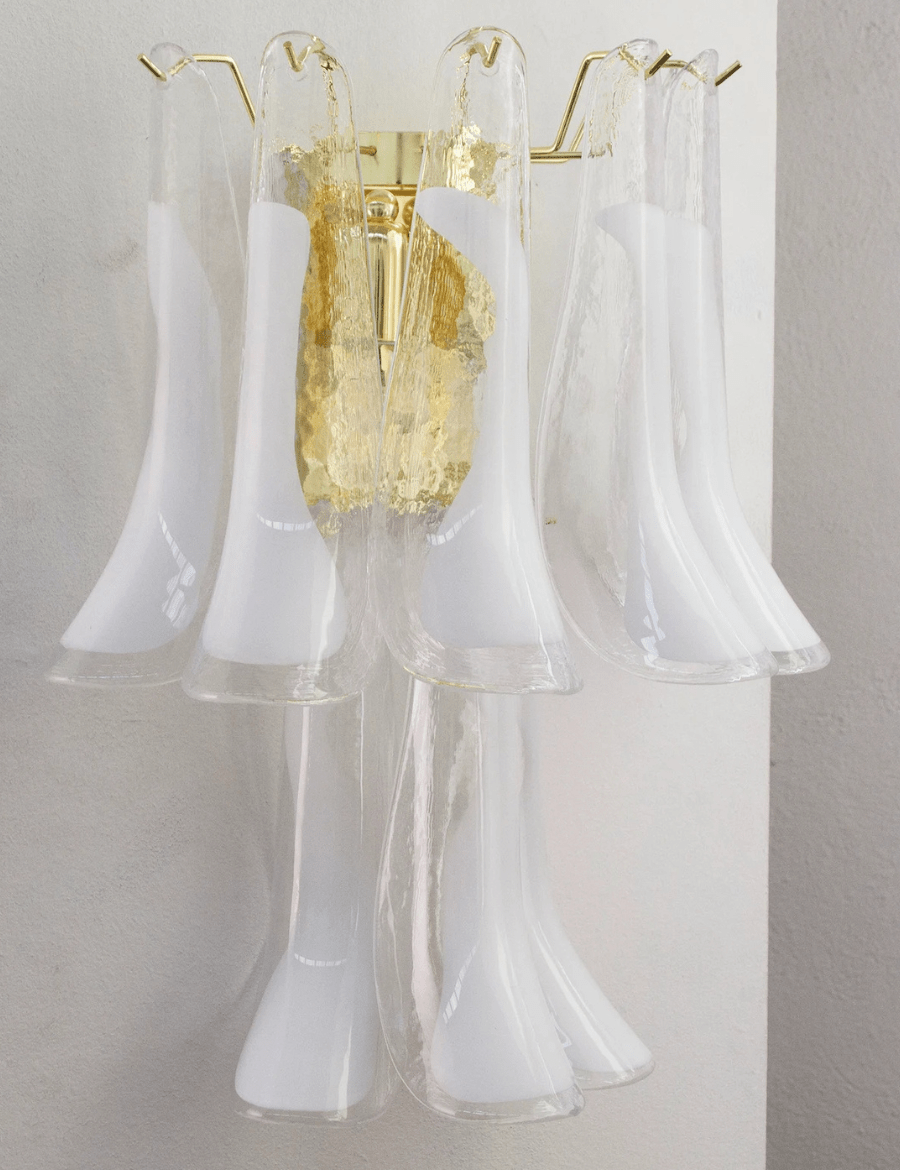 Murano Petali Wall Sconce – Set of 2 - Bellavé Studio