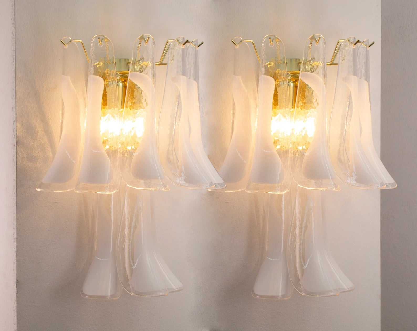 Murano Petali Wall Sconce – Set of 2 - Bellavé Studio