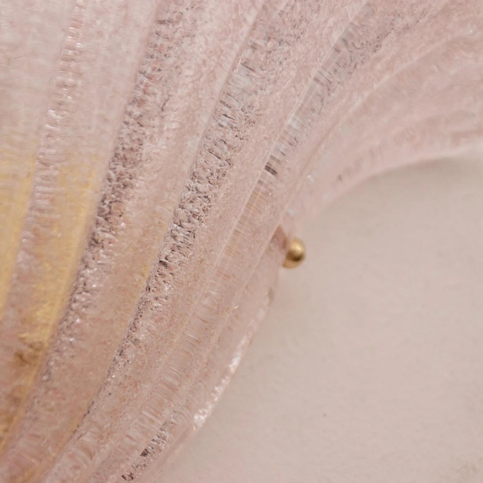 Murano Pink Applique - Bellavé Studio