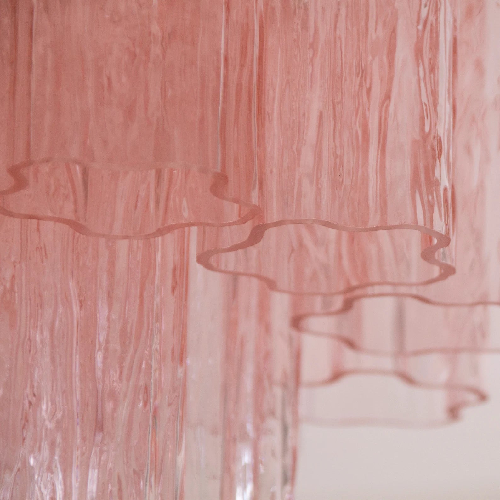 Murano Pink Tronchi Taklampe - Bellavé Studio