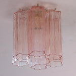 Murano Pink Tronchi Taklampe - 6 Tubes - Bellavé Studio