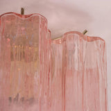Murano Pink Tronchi Taklampe - 6 Tubes - Bellavé Studio