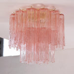 Murano Pink Tronchi Taklampe - Bellavé Studio