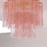 Murano Pink Tronchi Taklampe - Bellavé Studio