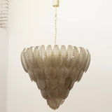 Murano Smoke Leaves Chandelier Ø105 - Bellavé Studio