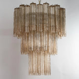 Murano Smoky Tronchi Chandelier Ø65 - 48 Tubes - Bellavé Studio