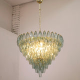 Murano Verde Rialto Poliedri Chandelier Ø75 - Bellavé Studio