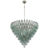 Murano Verde Rialto Poliedri Chandelier Ø75 - Bellavé Studio