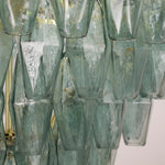 Murano Verde Rialto Poliedri Chandelier Ø75 - Bellavé Studio