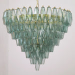 Murano Verde Rialto Poliedri Chandelier Ø75 - Bellavé Studio