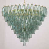 Murano Verde Rialto Poliedri Chandelier Ø75 - Bellavé Studio