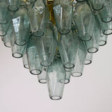 Murano Verde Rialto Poliedri Chandelier Ø75 - Bellavé Studio