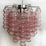 Murano Vintage Pink Chandelier 26 Glasses - Bellavé Studio