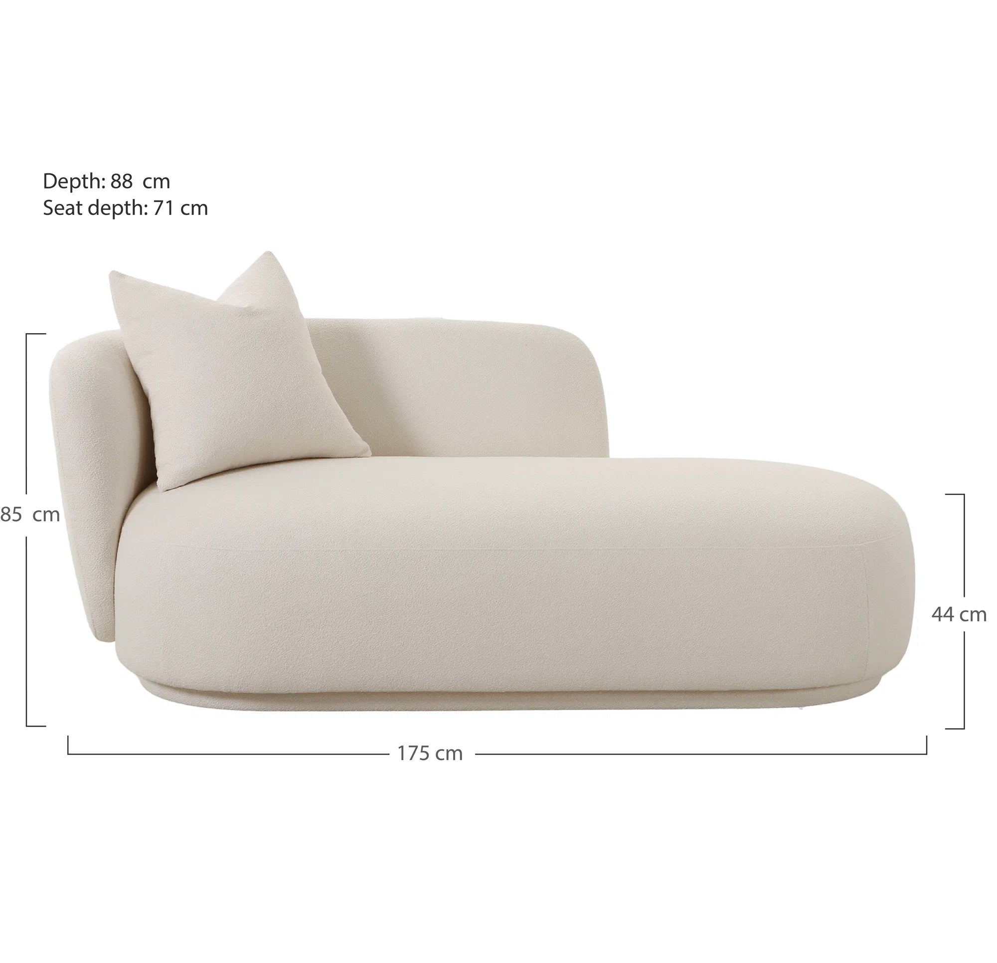 Mykonos Daybed – Natural - Bellavé Studio