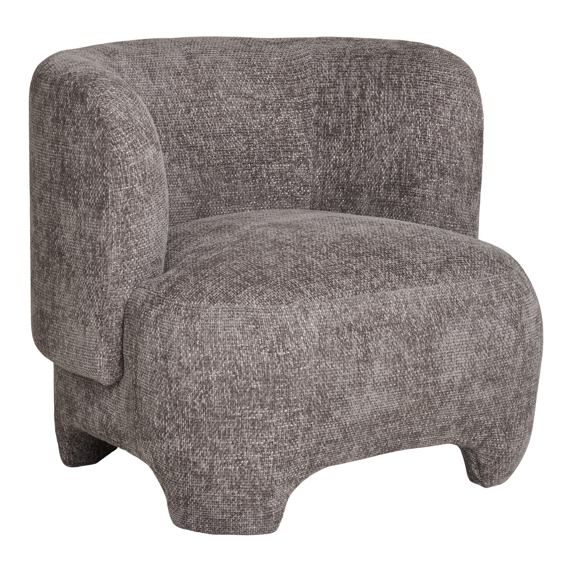 Nazare Lounge Chair (Grey) - Bellavé Studio