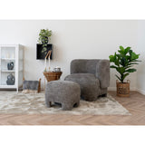 Nazare Lounge Chair (Grey) - Bellavé Studio