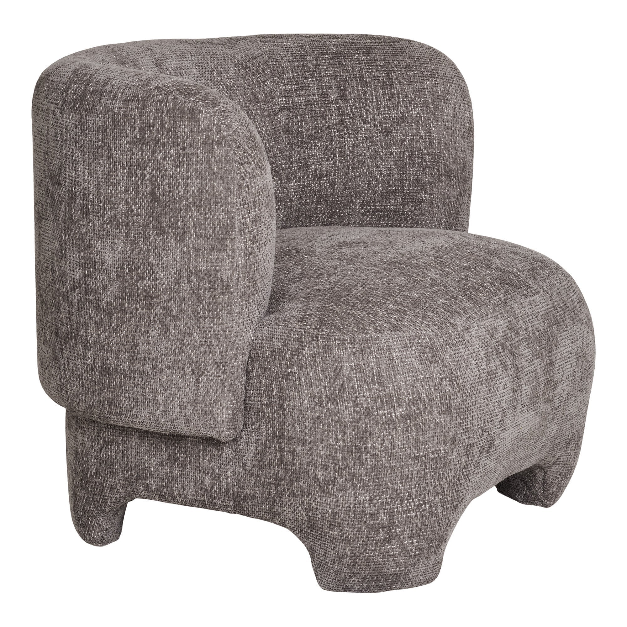 Nazare Lounge Chair (Grey) - Bellavé Studio