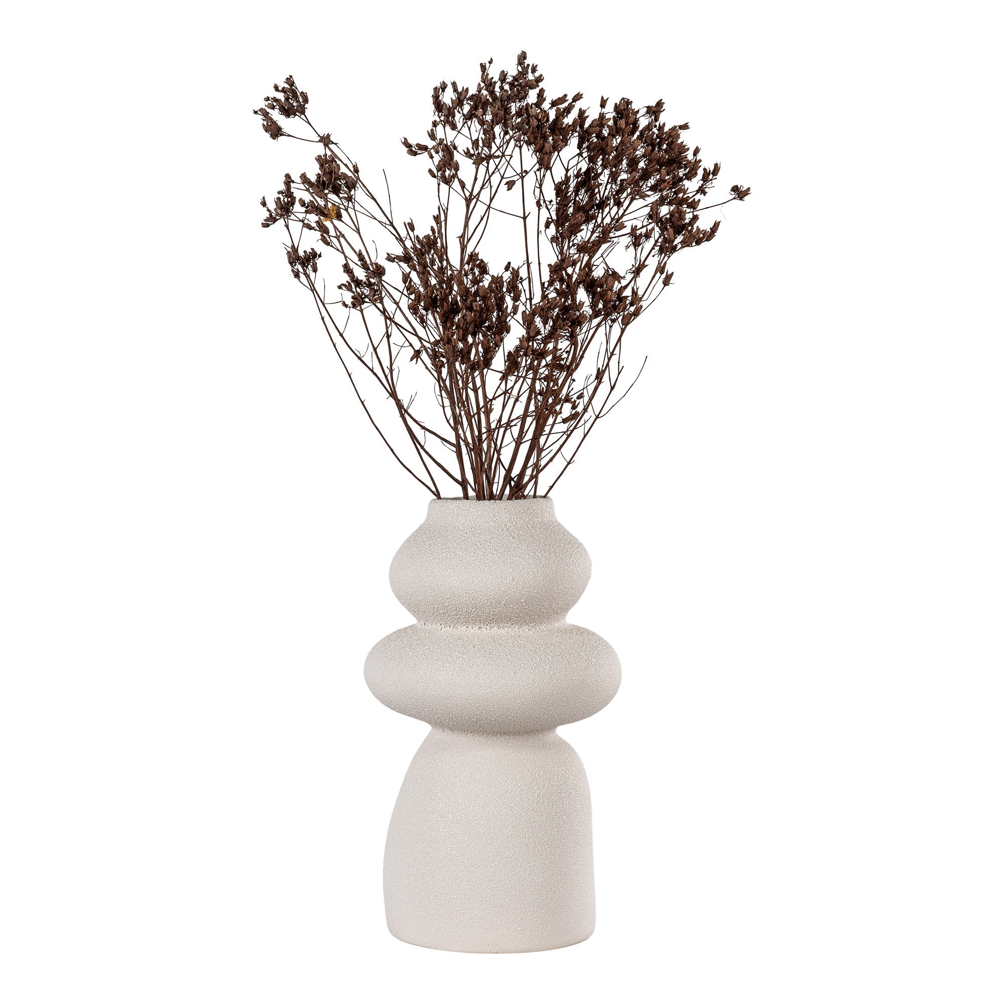 Nuvia Vase – Beige - Bellavé Studio