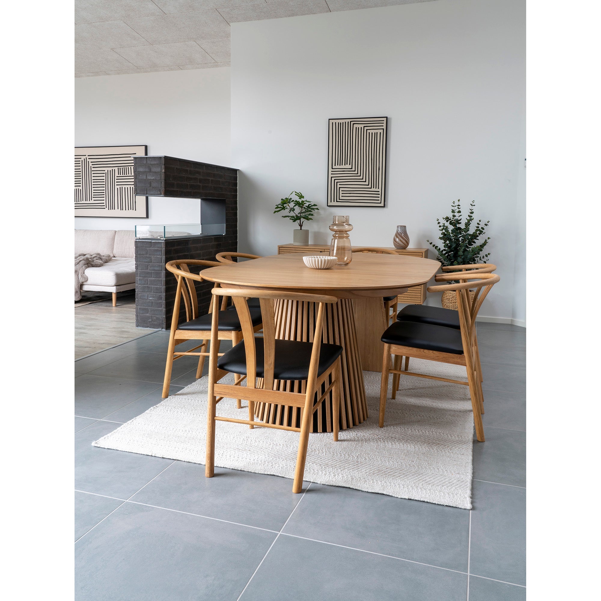 Osaka Dining Table (Oak) - Bellavé Studio