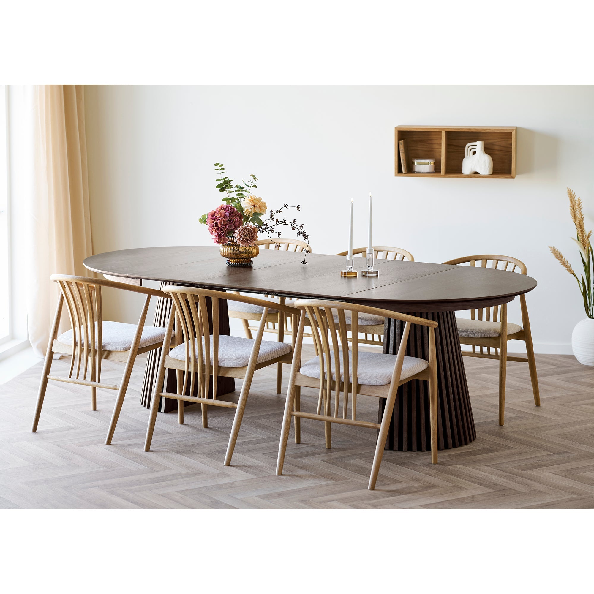 Osaka Dining Table (Smoked) - Bellavé Studio