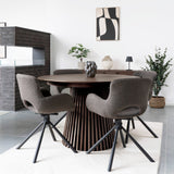 Osaka Dining Table (Smoked) - Bellavé Studio