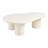 Palmera Coffee Table Off White - Bellavé Studio