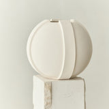 Vinci Vase 01 29cm Raw White