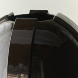 Vinci Vase 01 29cm Dark Brown