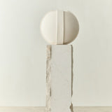 Vinci Vase 02 39cm Raw White