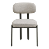 Royan Dining Chair – Light Grey - Bellavé Studio