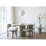 Royan Dining Chair – Light Grey - Bellavé Studio