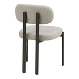 Royan Dining Chair – Light Grey - Bellavé Studio