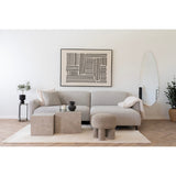 Salvador 3 - seter Sofa (Light Grey) - Bellavé Studio