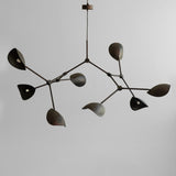 Stingray Chandelier, Grande - Burned Black (5m) - Bellavé Studio