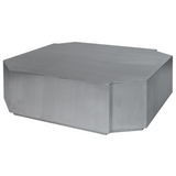 Funki Lounge Table Square Brushed Alu