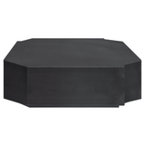 Funki Lounge Table Square Raw Iron