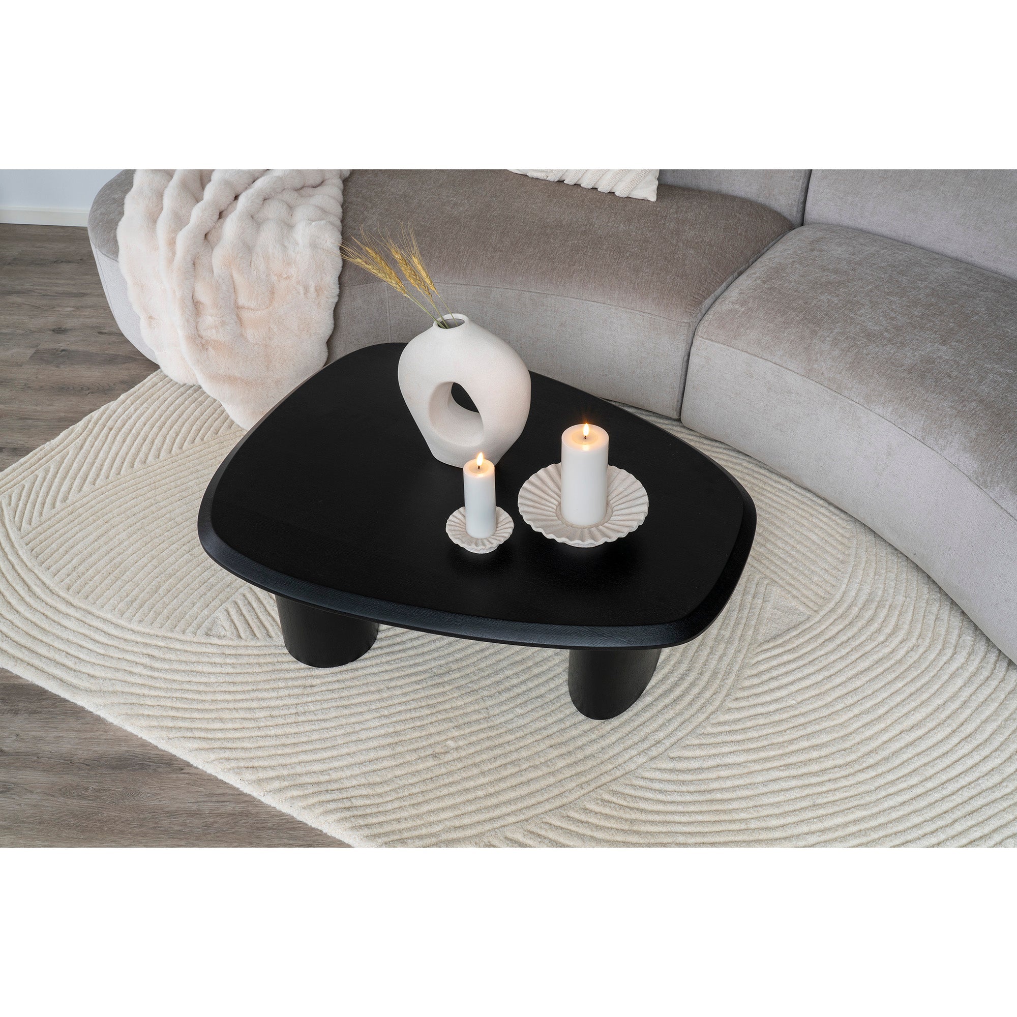 Tirano Coffee Table (Brass / Marble) - Bellavé Studio