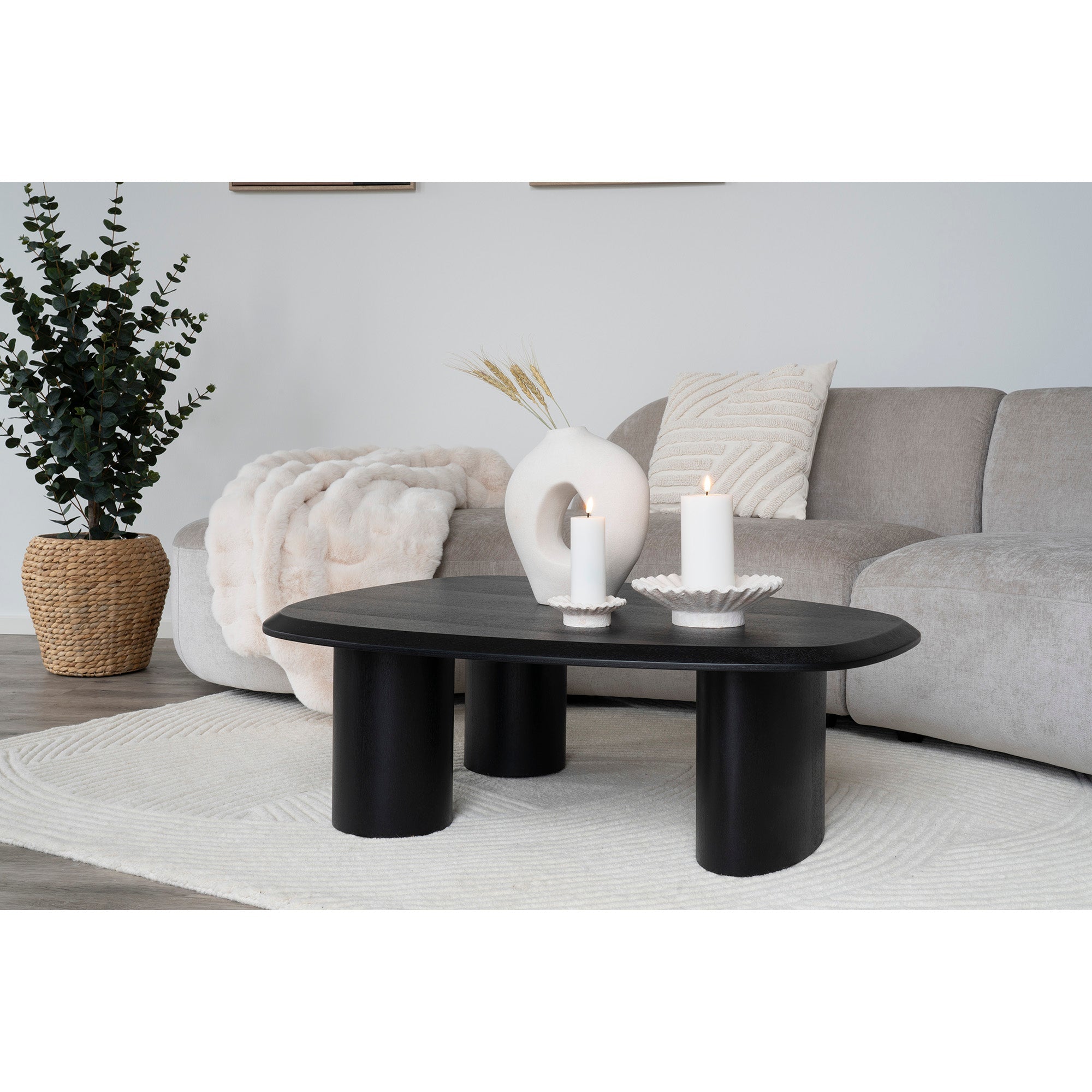 Tirano Coffee Table (Brass / Marble) - Bellavé Studio