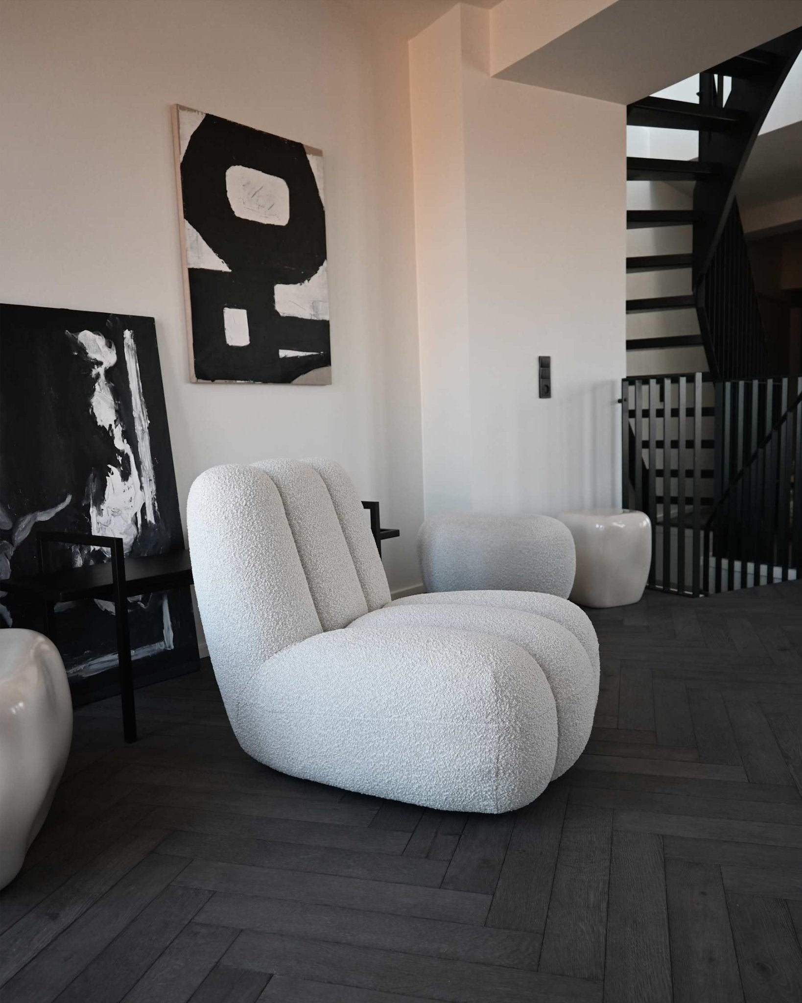 Toe Chair - Off White - Bellavé Studio